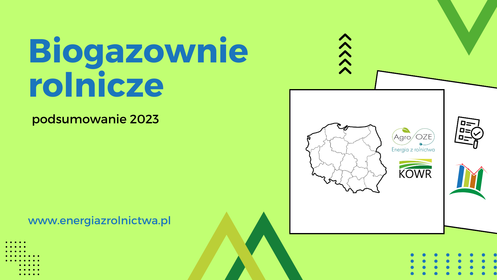 Dane dotyczące ilości biogazowni rolniczych na koniec 2023 roku