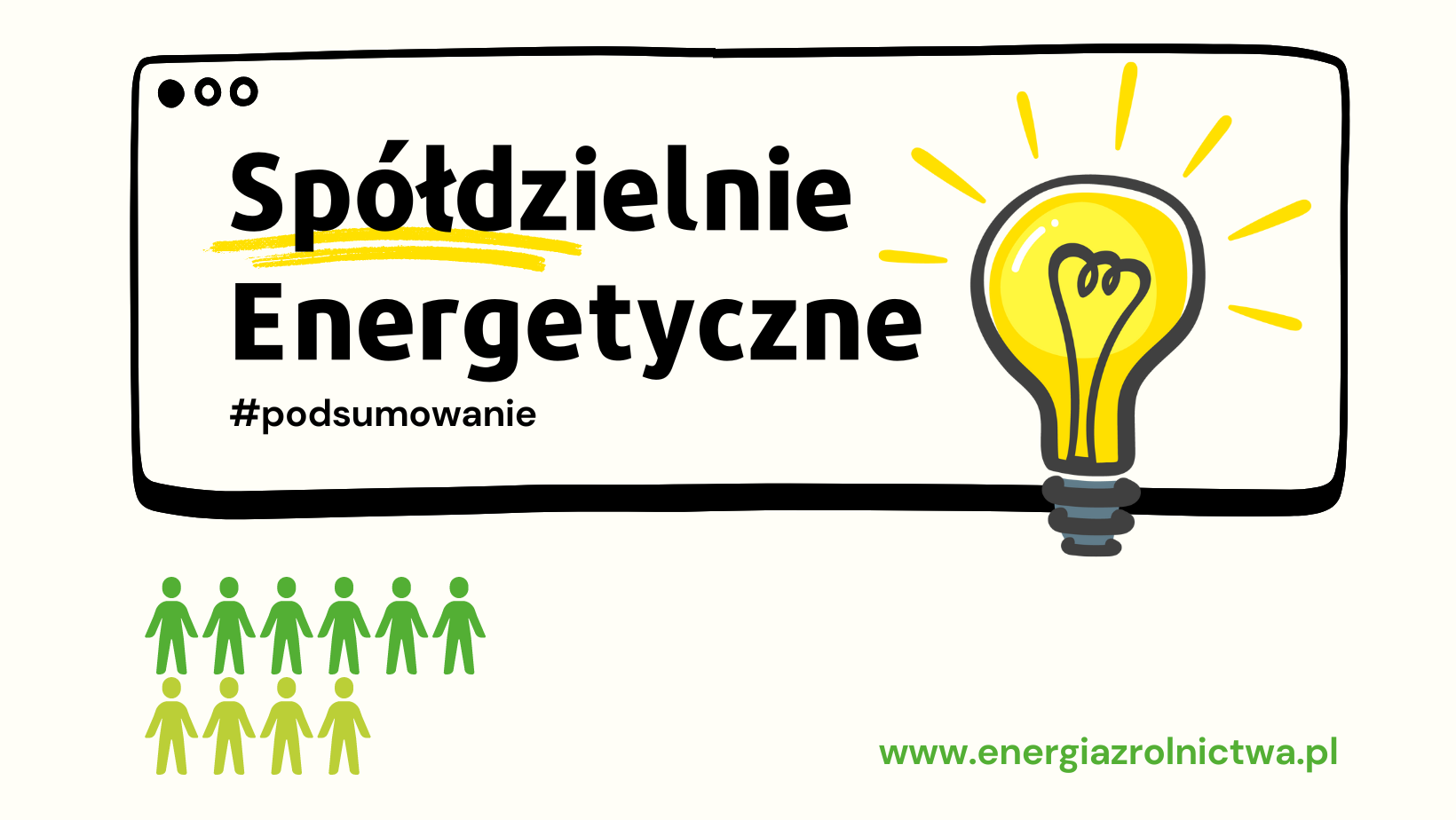 Już 25 spółdzielni zarejestrowanych w wykazie spółdzielni energetycznych KOWR