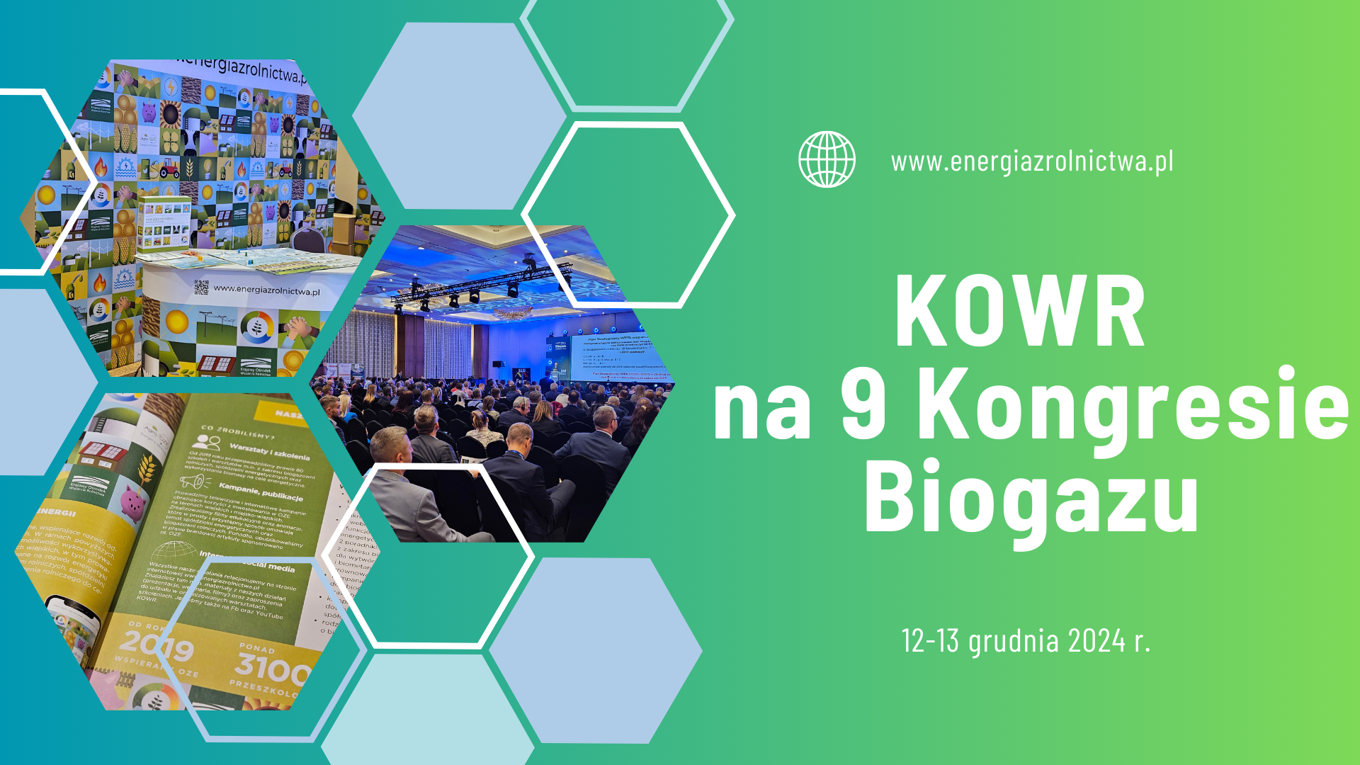 Krajowy Ośrodek Wsparcia Rolnictwa                       na 9 Kongresie Biogazu