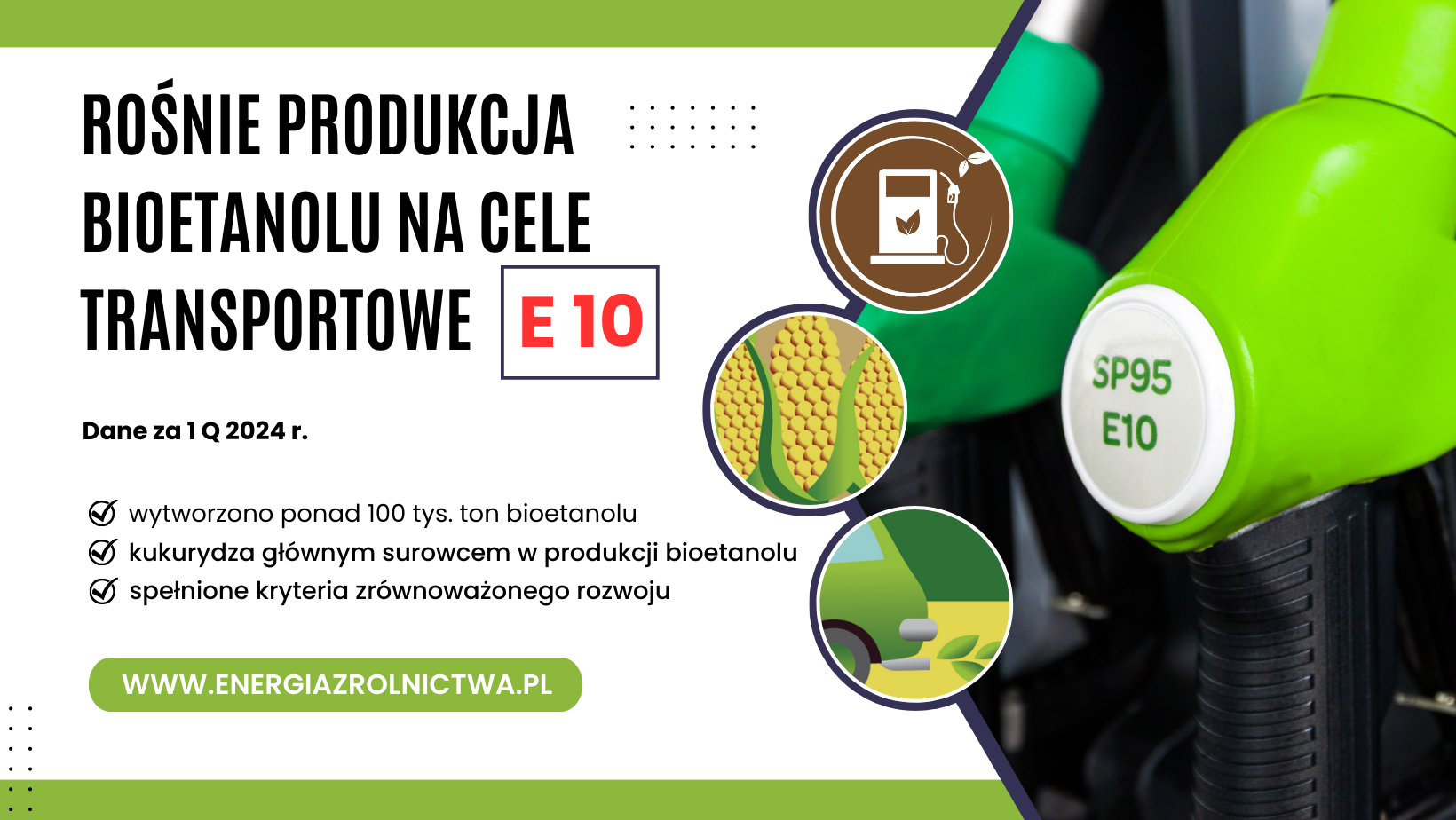 Rośnie produkcja bioetanolu na cele transportowe