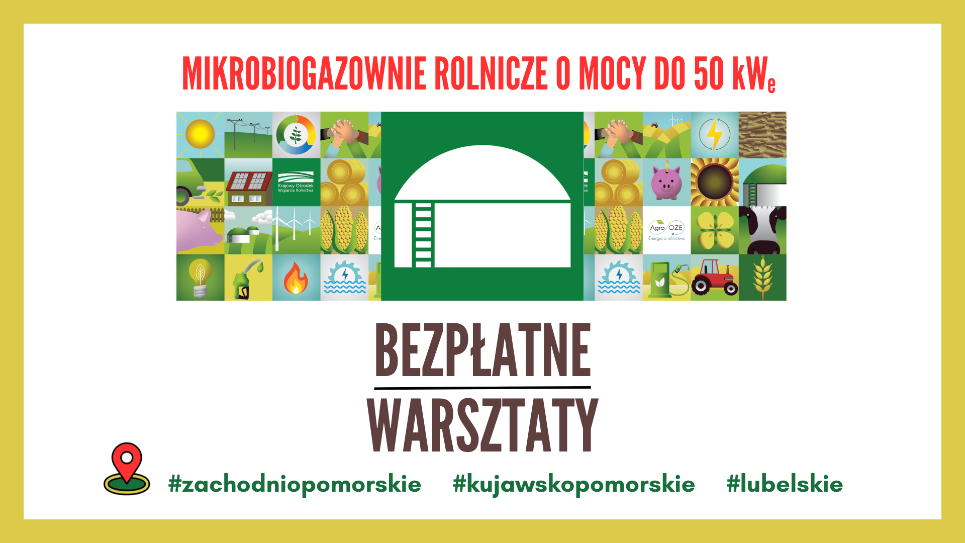 zaproszenie na warsztaty z mikrobiogazowni rolniczych