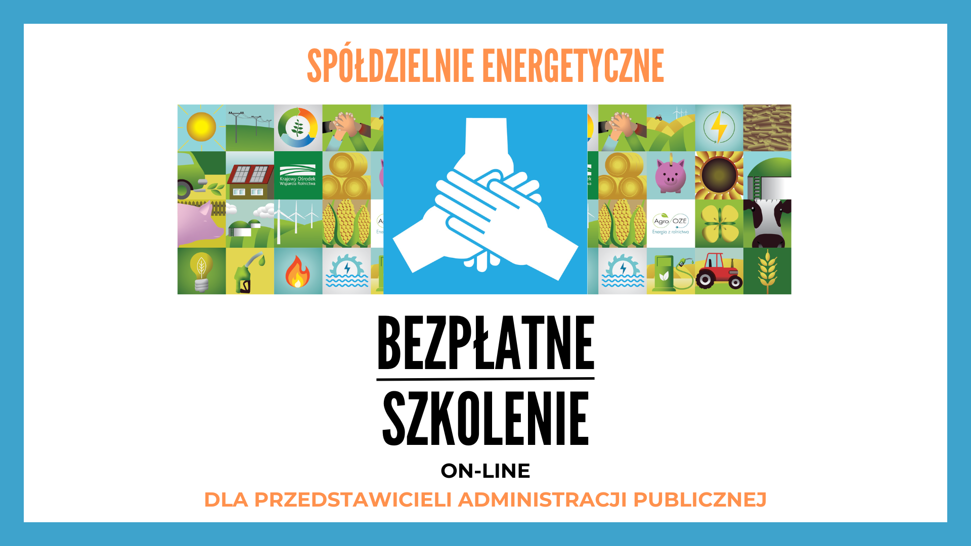 zaproszenie na bezpłątne szkolenie z cyklu działań energia z rolnictwa agro oze kowr.